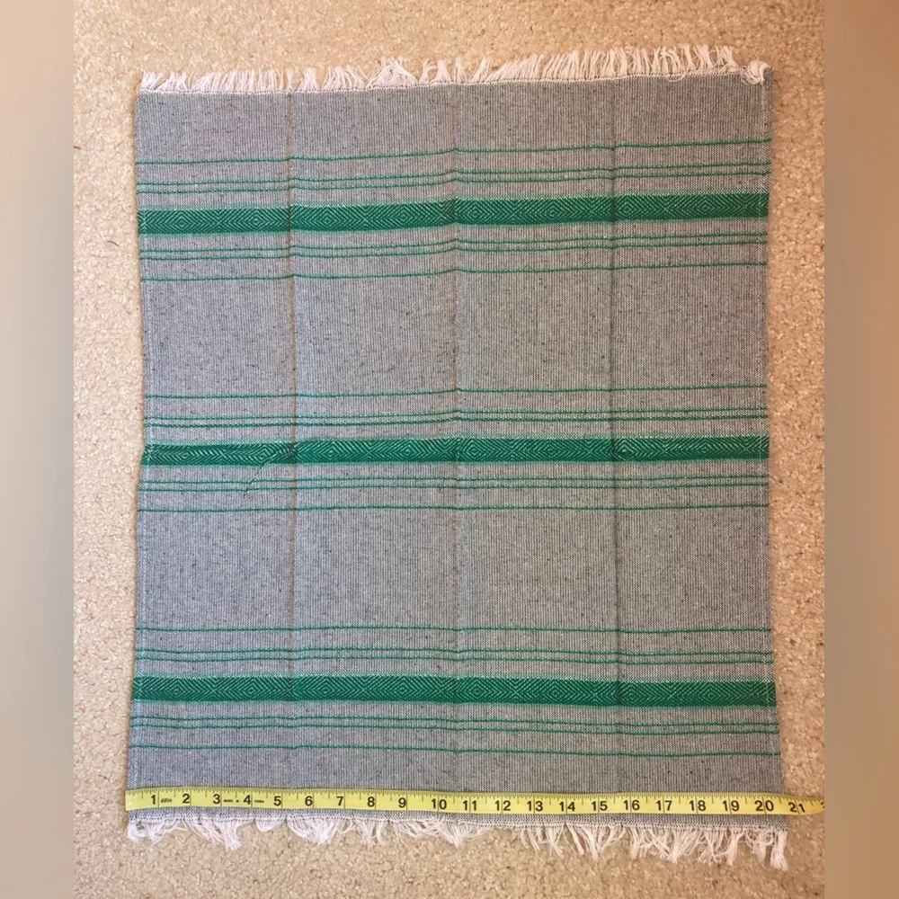 3/$20 Artisan Woven Mexican Tea Towel, Hand Towel, Boho Chic, Kitchen, Serape - Picture 5 of 6